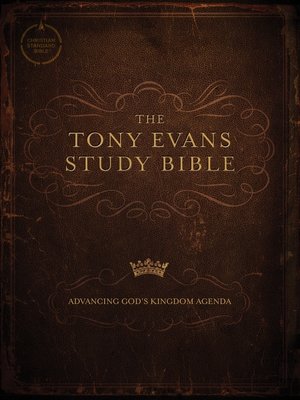 cover image of CSB Tony Evans Study Bible